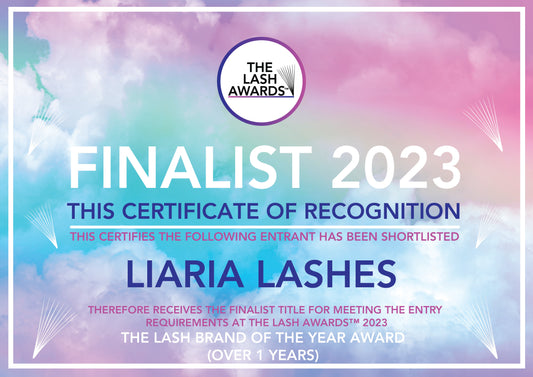 We are Finalist at The Lash Awards 2023!